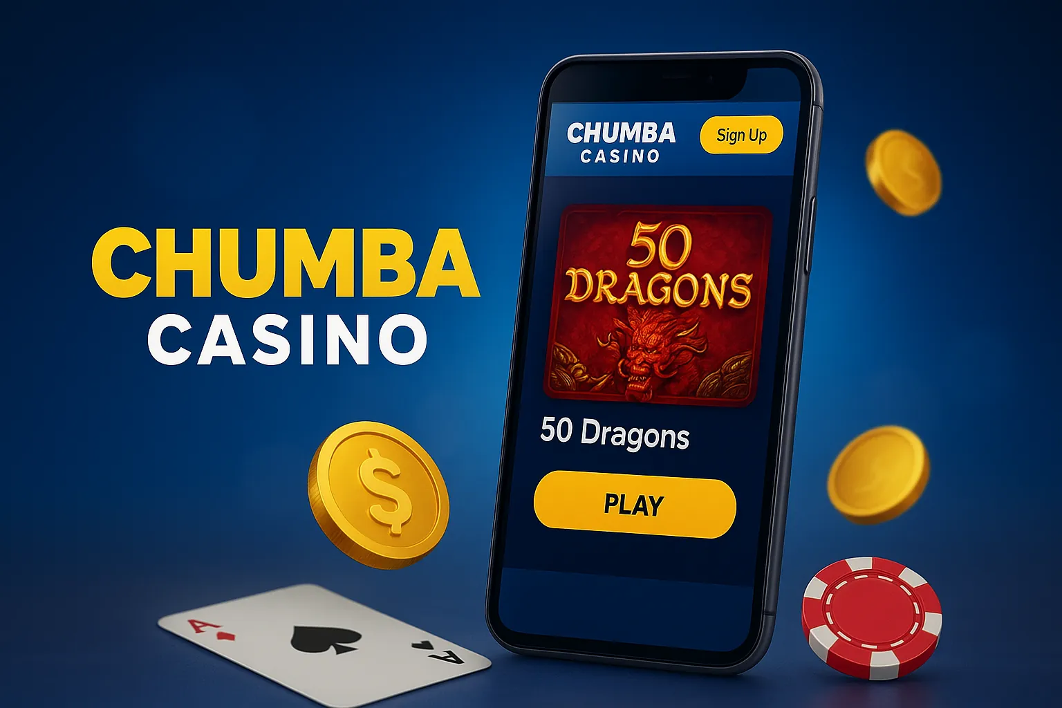 Chumba Casino mobile app preview for Android and iOS in India